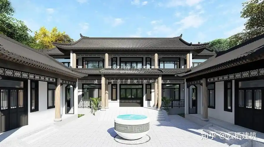 10款两层三合院大宅尽显国粹韵味