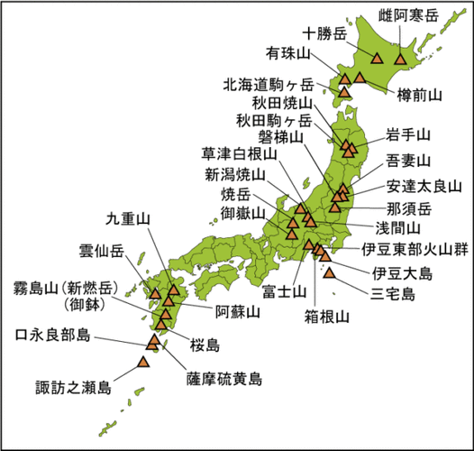 日本樱岛火山喷发