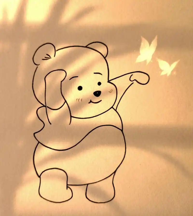 小熊简笔画(含教程)