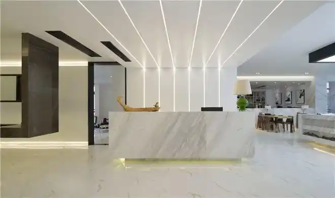 办公室装饰百创项目玄关玄关现代简约400m²设计图片赏析--土巴兔装