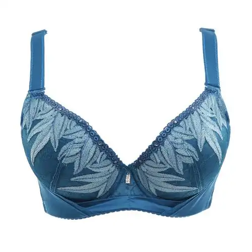 水中花水中花正品新款刺绣加高侧比侧收调整型文胸