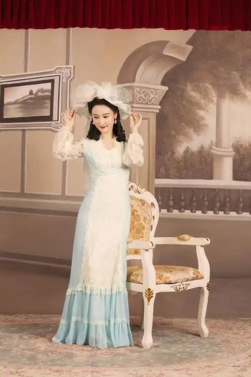 民国贵族名媛-古着小礼服