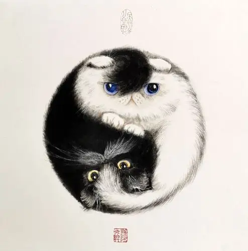 用"画猫"搭建沟通桥梁的青年艺术家雷传翼