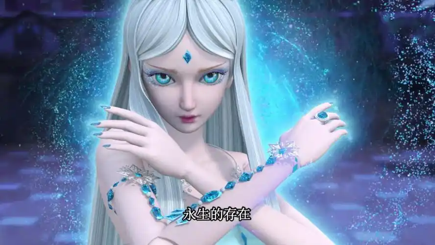 原创叶罗丽:冰公主改模变星辰仙子?"换头"揭晓答案,简直像双胞胎