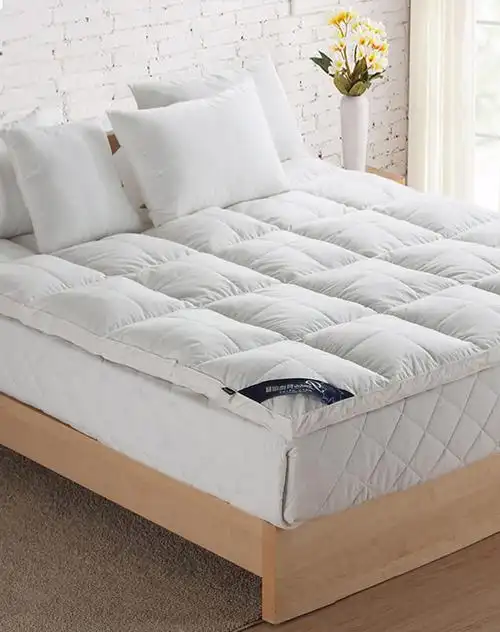 180*200 80%*白鸭绒天丝加厚床垫