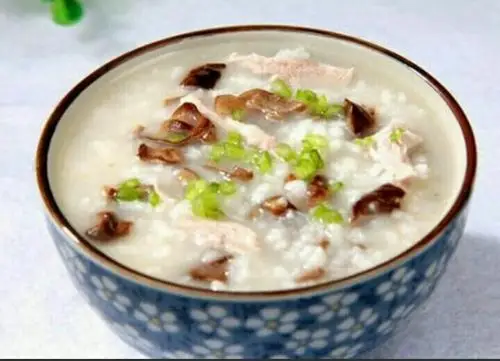 香菇瘦肉粥