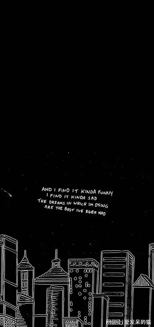 壁纸黑色系简约风格手机壁纸