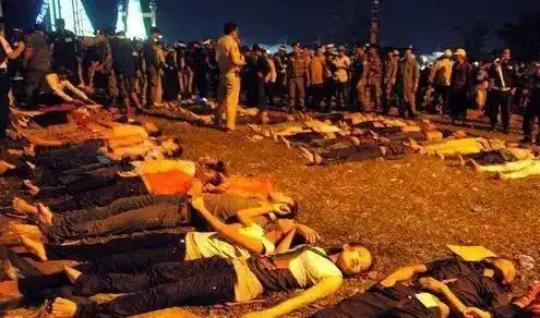 13年前的今天足球场发生踩踏事件22人死亡最惨事故1426人死亡