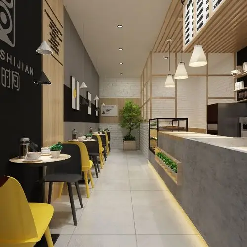 40奶茶店装修效果图