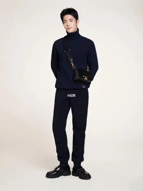 tod代言人肖战斜挎包