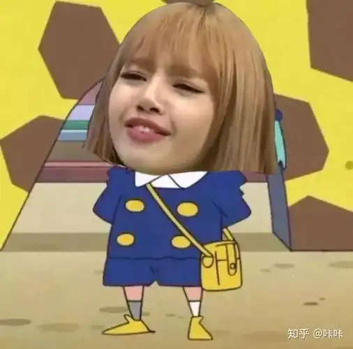 有没有black pink组合里lisa的表情包? - 知乎