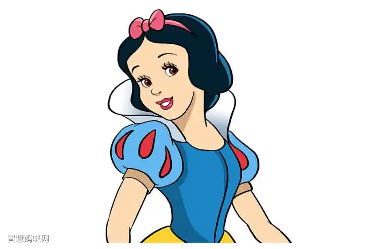 如何画白雪公主