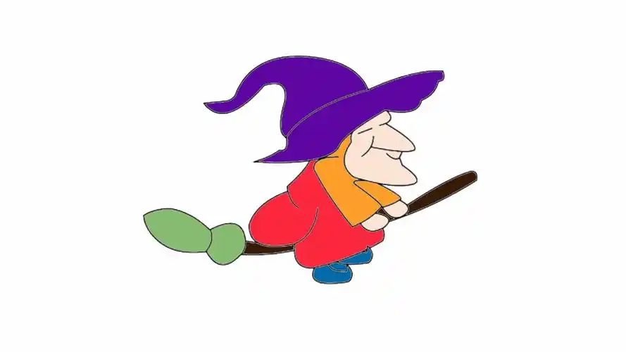 巫婆怎么画 - 简笔画 - 懂得