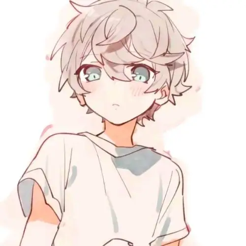 微信好看暖男二次元男头