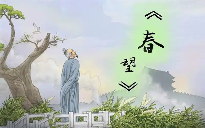 诗词赏析与分享春望唐代大诗人杜甫