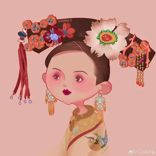 《如懿传》小人画