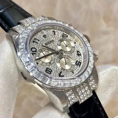 zui高品质劳力士满钻迪通拿密镶116599满天星到货,圈口镶嵌60颗梯形方