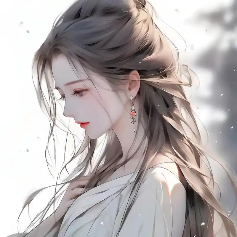 古风清冷美人头像