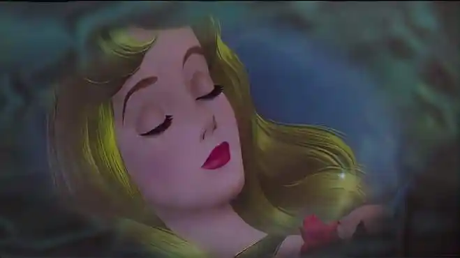 睡美人:王子被黑女巫关了起来,睡美人公主在城堡里深深的沉睡中-动漫