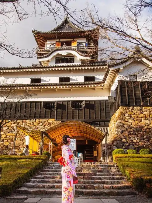 日本国宝级城堡爱知县犬山城