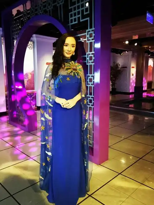 北京杜莎夫人蜡像馆留念