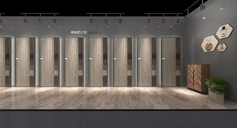 板材展厅|空间|展陈设计|orange一一一 - 原创作品 - 站酷 (zcool)