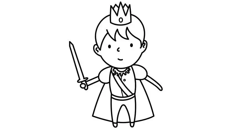 王子简笔画简单又帅 王子简笔画简单又帅怎么画