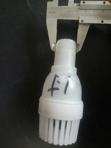 水泵配件塑料软管接头抽水泵底阀止回水阀过滤单向底阀莲蓬头25mm