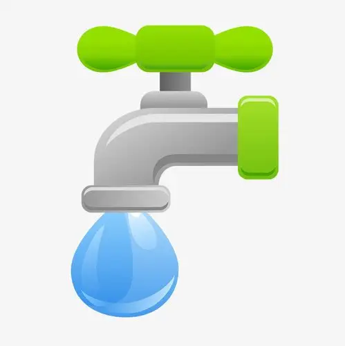 卡通水龙头矢量图下载