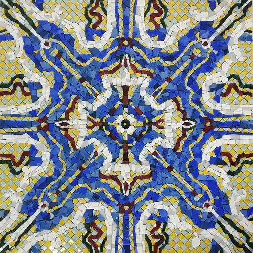 玻璃马赛克镶嵌纹样设计