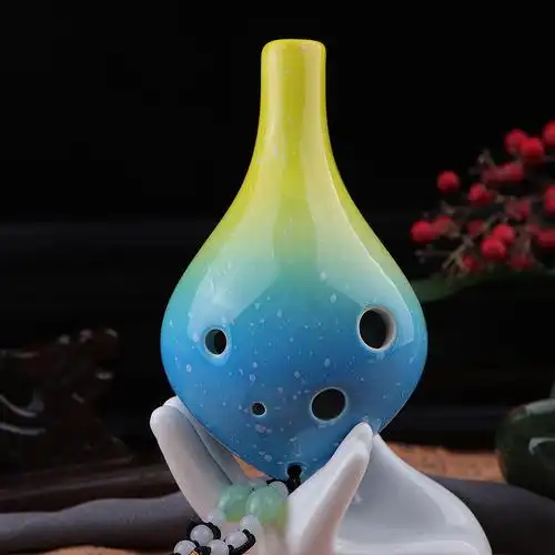 六孔陶笛主图拍摄产品拍摄