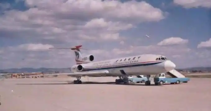 这架失事飞机是一架从俄罗斯引进的图-154客机,也是俄罗斯第一种按照