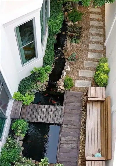 庭院鱼池设计