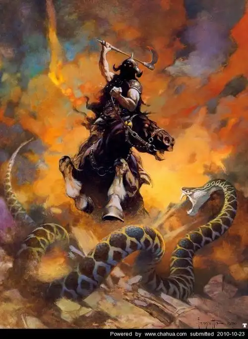 成为原画师你要知道的一个人——frank frazetta