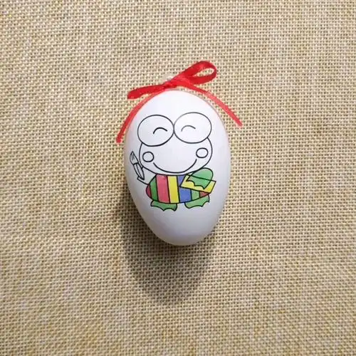 鸡蛋壳制作的手工作品