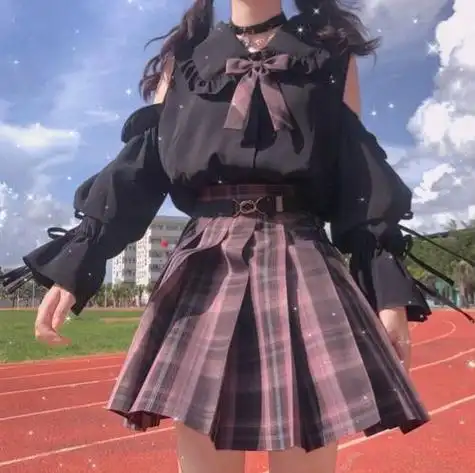 jk制服女生头像jk制服女生头像jk穿搭jk女头素材头像