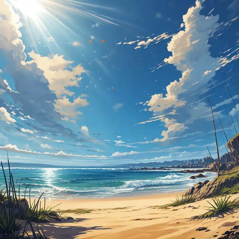 每一张都充满了夏天的气息和海洋的浪漫,快来挑选你的专属头像,与大海