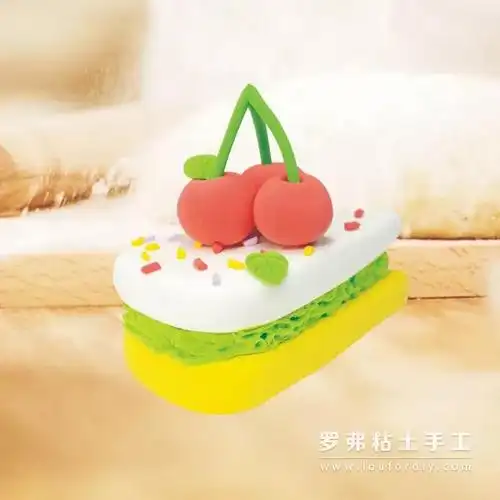 罗弗超轻粘土教程超轻粘土做美味三明治制作教程图解