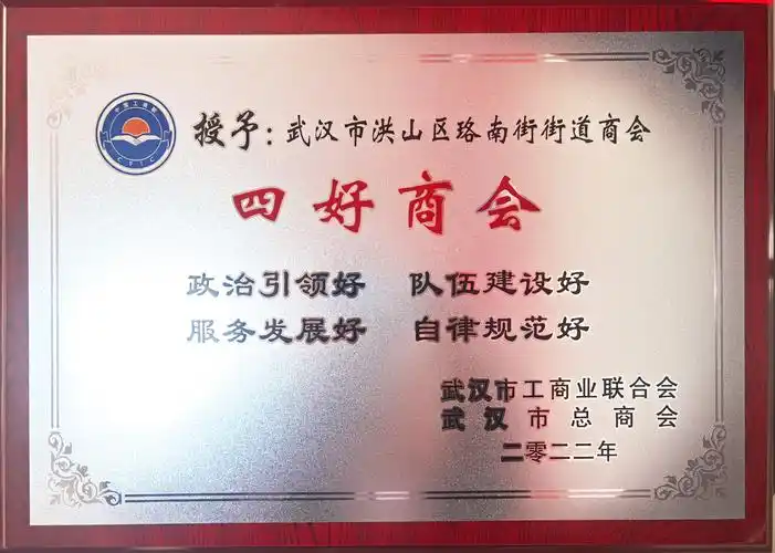 2022年度市级"四好商会",这是全体会员共同努力的结果