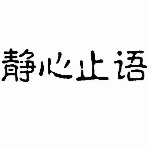 em>静心 /em> em>止语 /em>