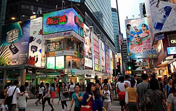 热闹街道,九龙,香港