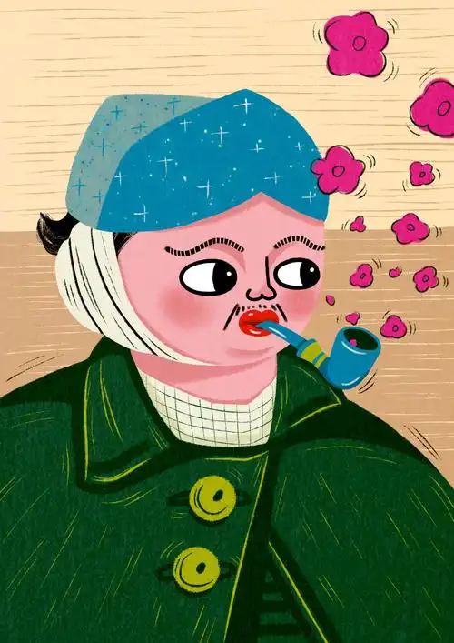 名画转插画 | 双下巴系列