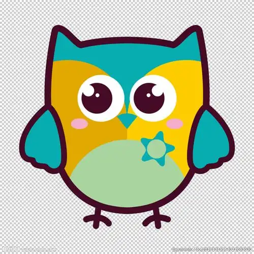 卡通猫头鹰图片