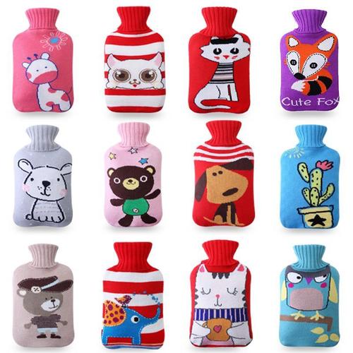 热水袋注水暖手宝暖宫冲水大号暖水袋防爆灌水小号暖手宝迷你可爱