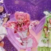 舞法天女三人闺蜜头像_微信头像图片大全