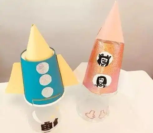 一次性纸杯制作火箭,纸杯还能这么玩!