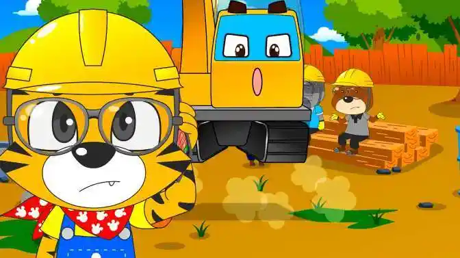 挖掘机的儿歌《挖掘机之歌》,这首歌你学会了吗-母婴亲子视频-搜狐