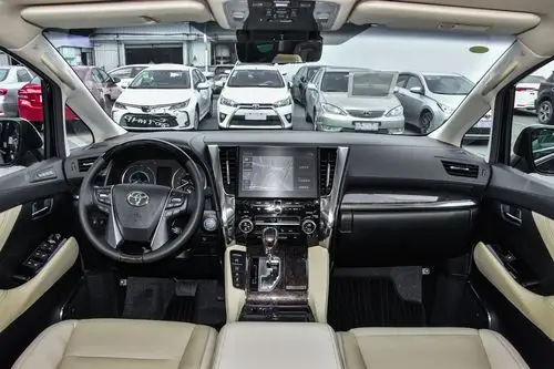 2020款 威尔法 2.5l hv黑金限量版内饰