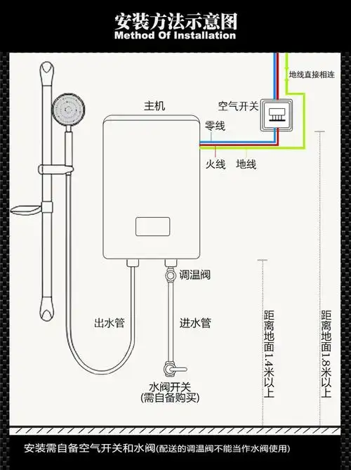 新迅即热式电热水器 变频恒温 内置防电墙 决不结水垢 生产厂家