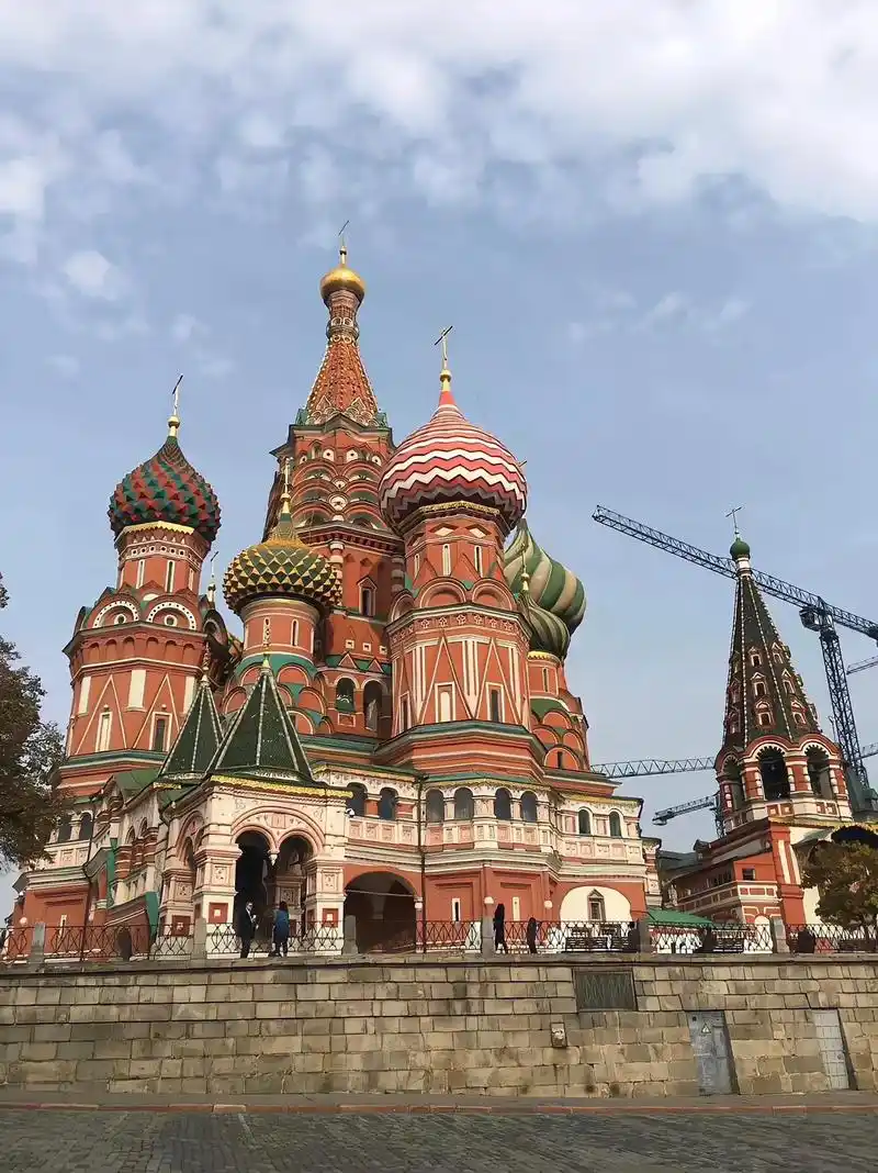 7615俄罗斯东正教堂,位于莫斯科红场南端,紧 - 抖音